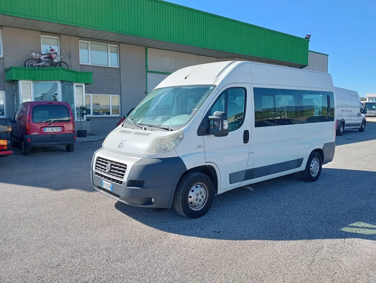 Fiat Ducato 2.3MJET 120CV 9POSTI PM-TM DISABILI Bianco - 1