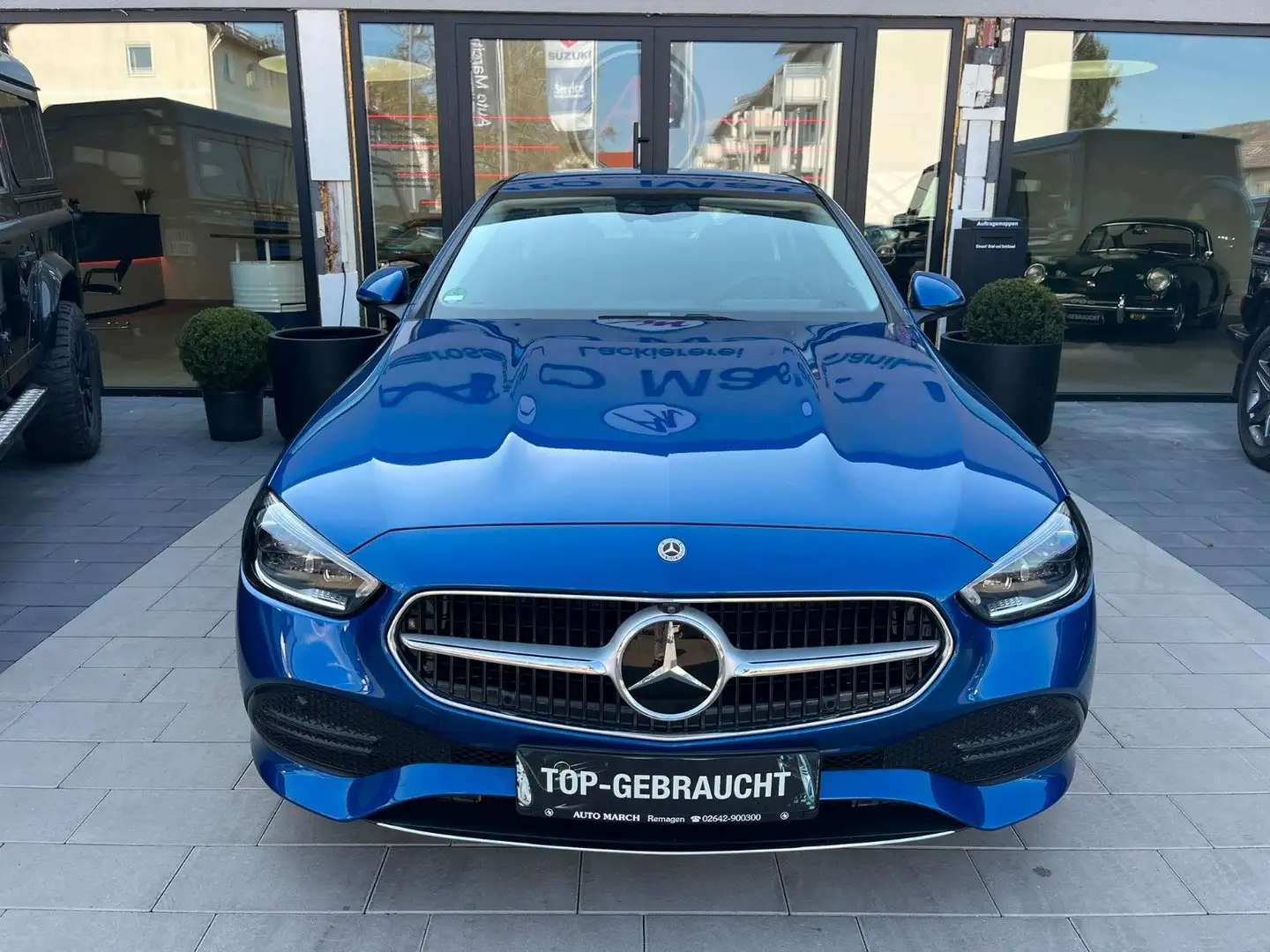 Mercedes-Benz C 220 d Avantgarde*Park*Digital Light*Keyless* Blau - 2