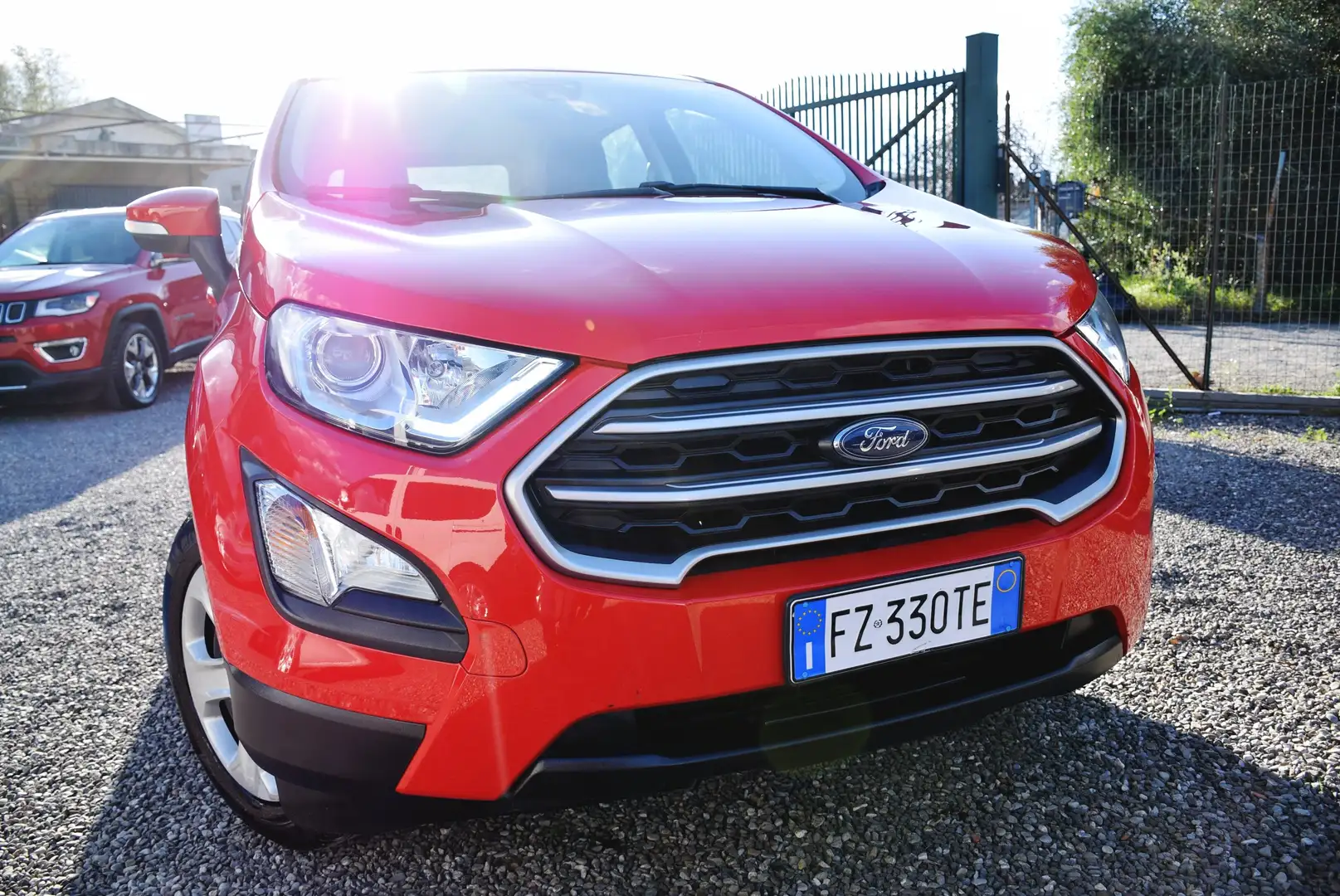 Ford EcoSport 1.0EcoB. 100CV ANDROID NAVI-CRUISE-BT-ADAS-OK NEOP Rosso - 2