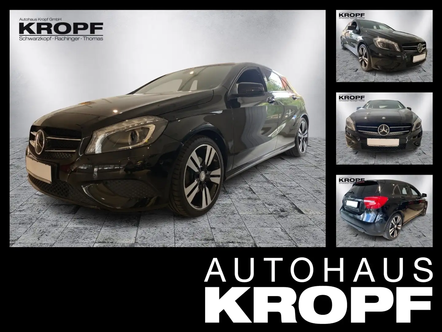 Mercedes-Benz A 180 BlueEfficiency Urban Navi+SHZ+LM+PDC+Xenon crna - 1