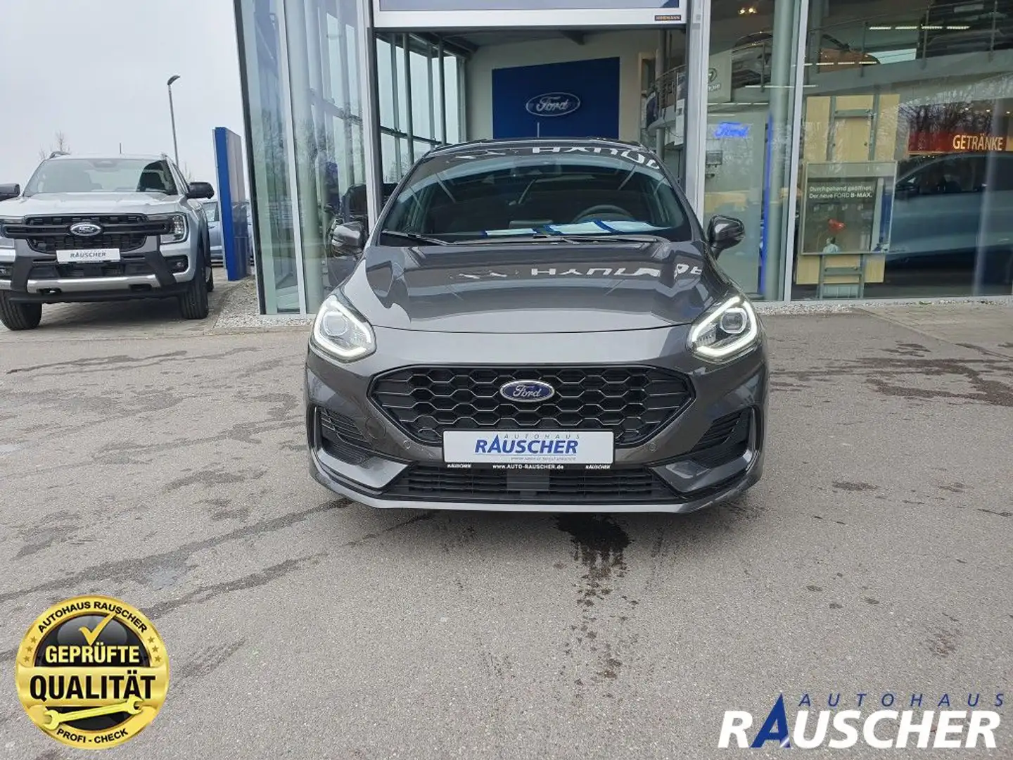 Ford Fiesta 1.0 EcoBoost Hybrid S&S Aut. ST-LINE Gris - 2