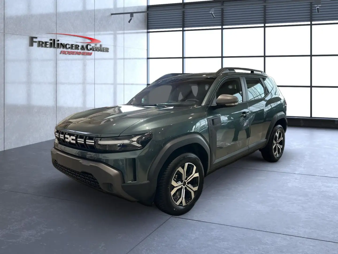 Dacia Duster TCe 130 Expression 4x4 UPE 28200!!! Klima Grün - 2