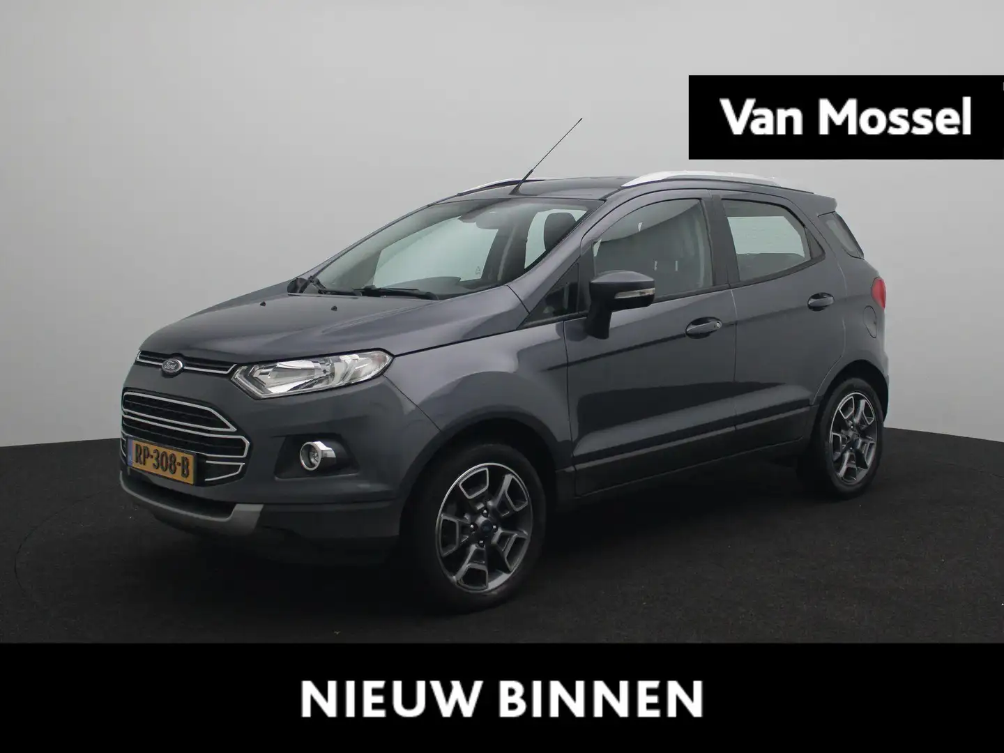 Ford EcoSport 1.0 EcoBoost Titanium | Navigatie | Parkeersensore Grijs - 1