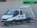 Iveco Daily 35C16 3.0L Kipper met Kist Dubbel Cabine Dubbelluc Wit - thumbnail 1
