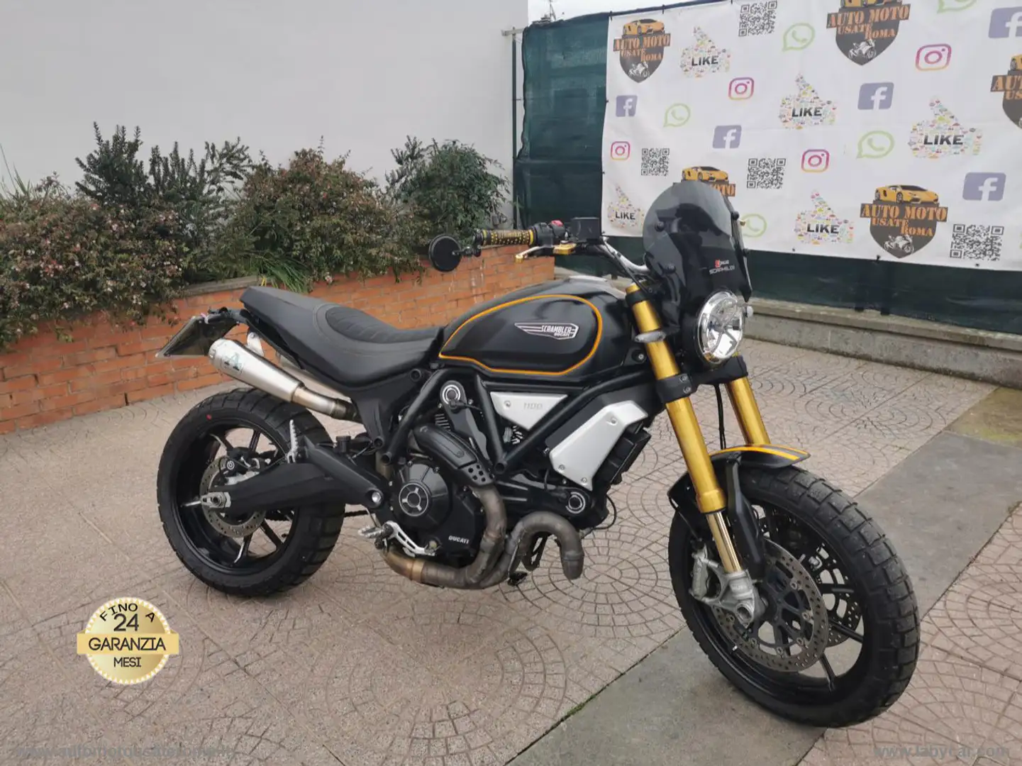 Ducati Scrambler Scrambler 1100 RATE AUTO MOTO SCOOTER Nero - 1