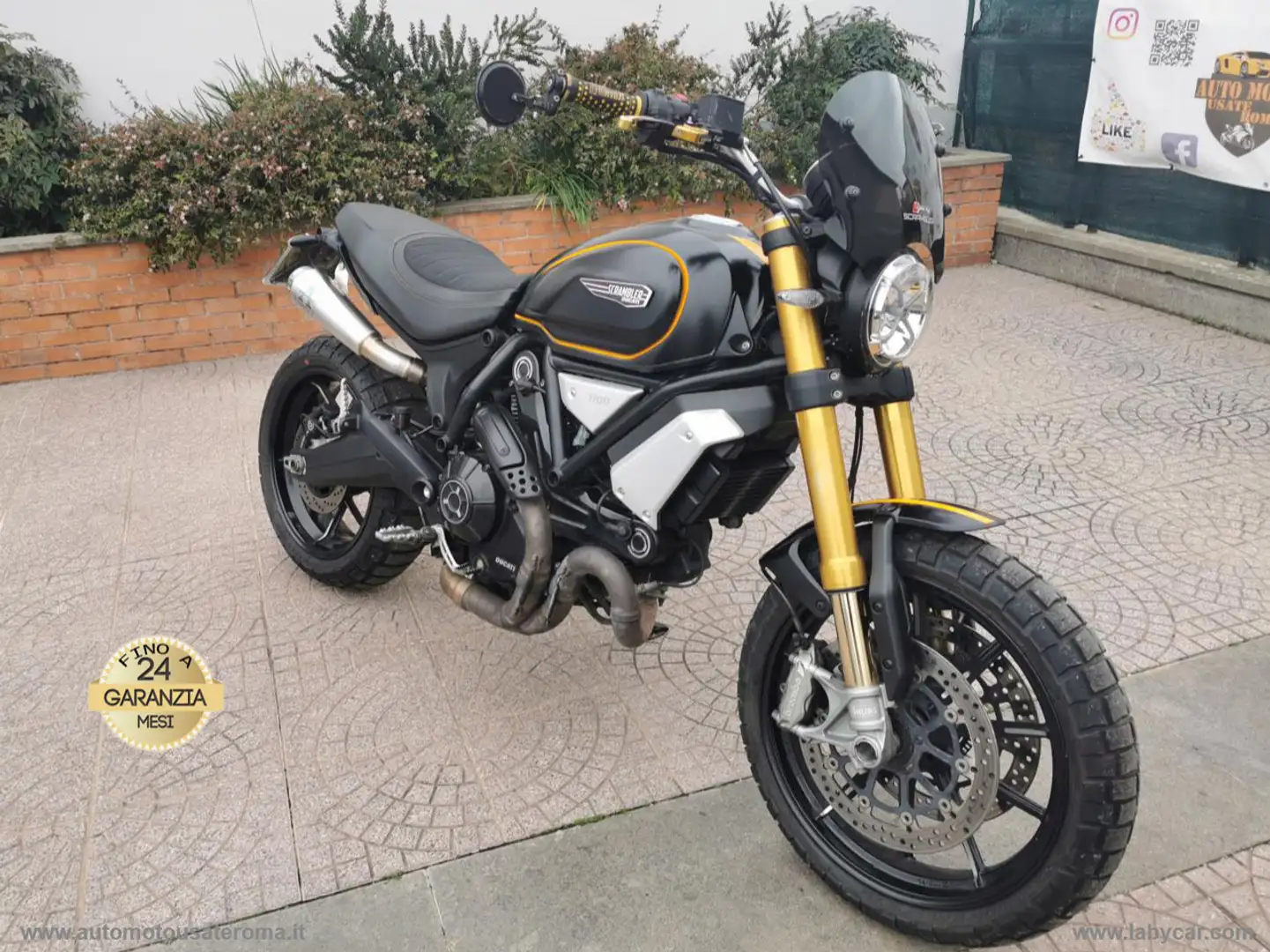 Ducati Scrambler Scrambler 1100 RATE AUTO MOTO SCOOTER Nero - 2