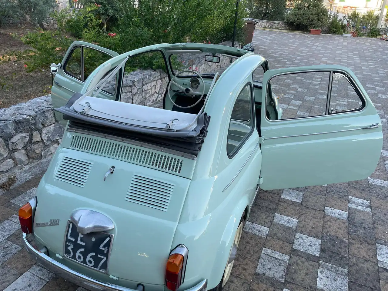Fiat 500 porte controvento, foto 5