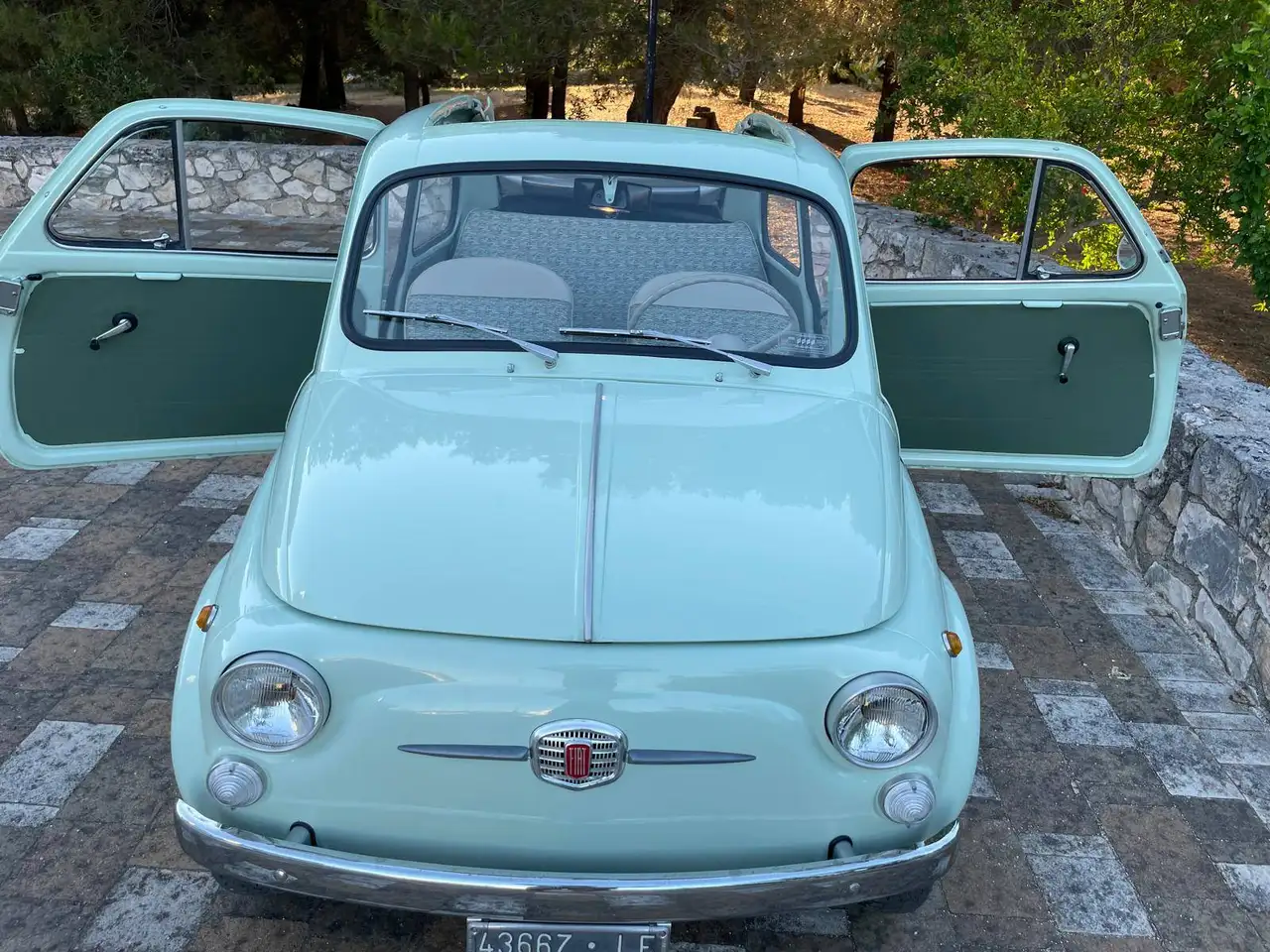 Fiat 500 porte controvento, foto 7