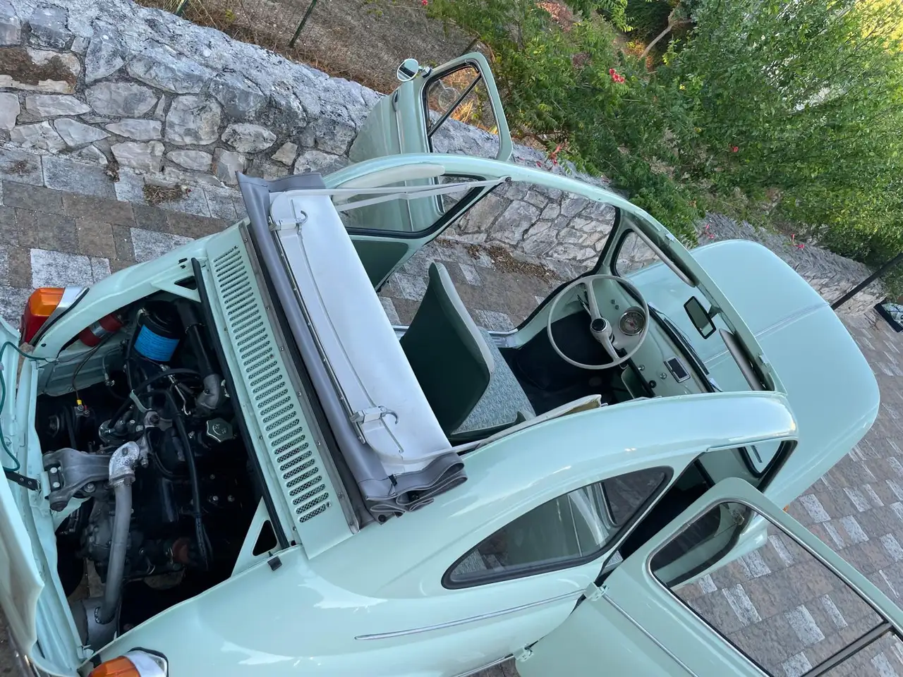 Fiat 500 porte controvento, foto 2