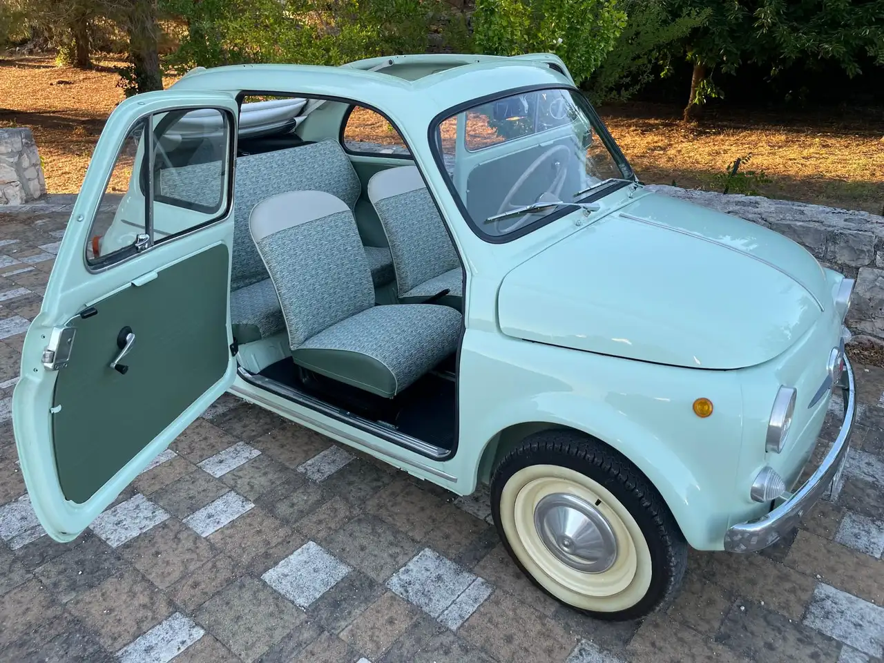 Fiat 500 porte controvento, foto 3
