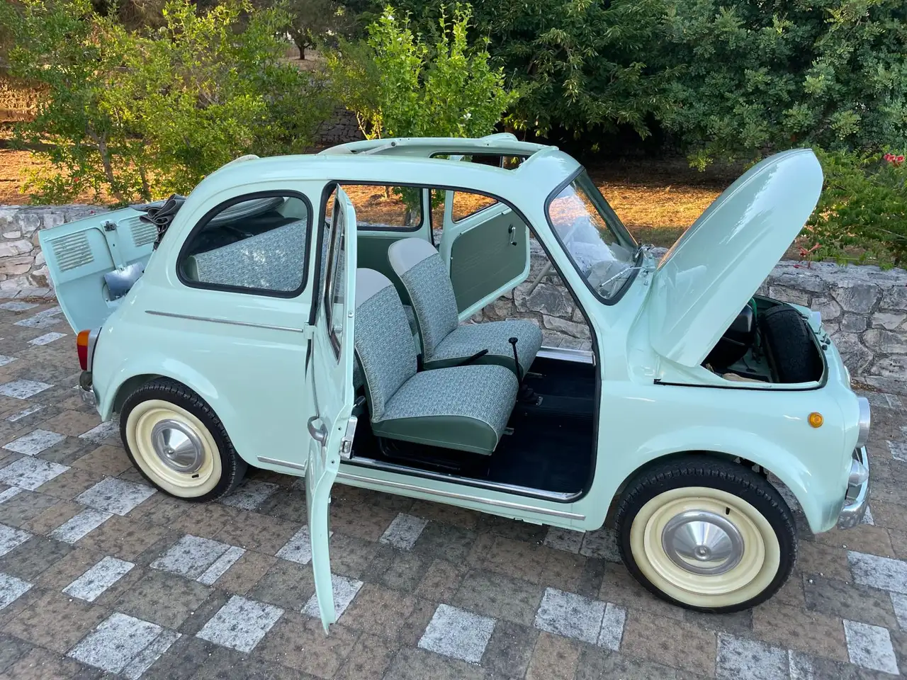 Fiat 500 porte controvento, foto 1