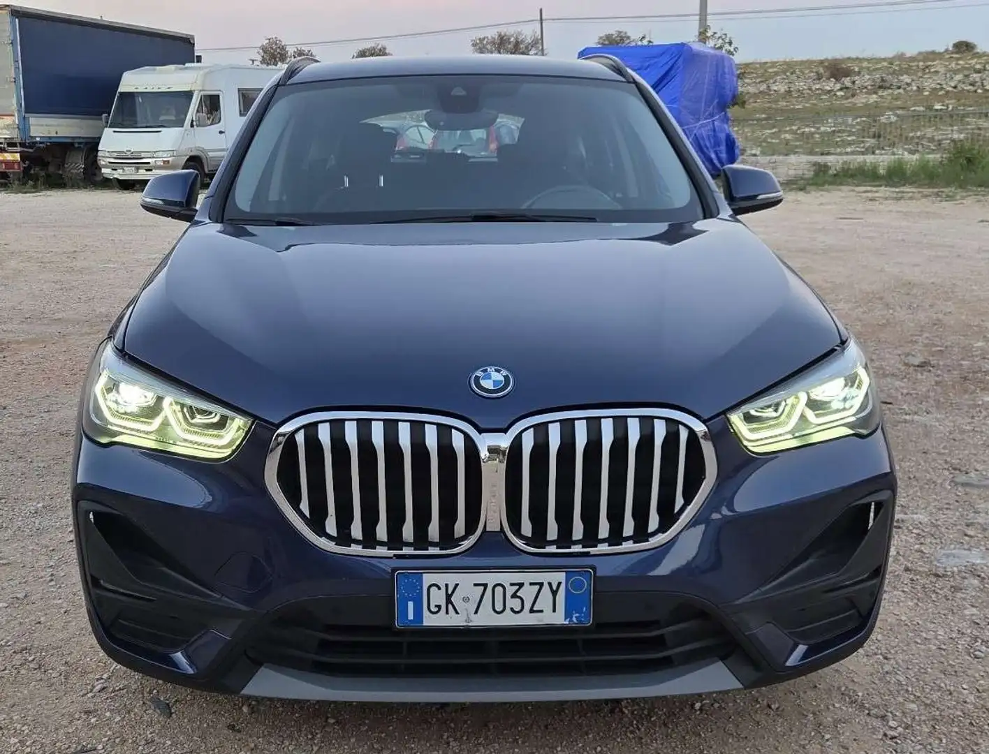 BMW X1 XDRIVE 25e benz-Plugin 08/22 km 71.000 Automatica Blu/Azzurro - 2