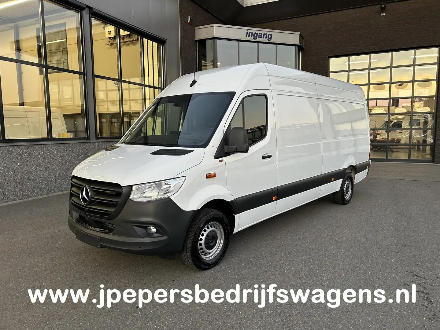 Mercedes-Benz Sprinter 317 CDI L3 H2 MBUX / 360 Camera / Geveerde stoel / Blanc - 1