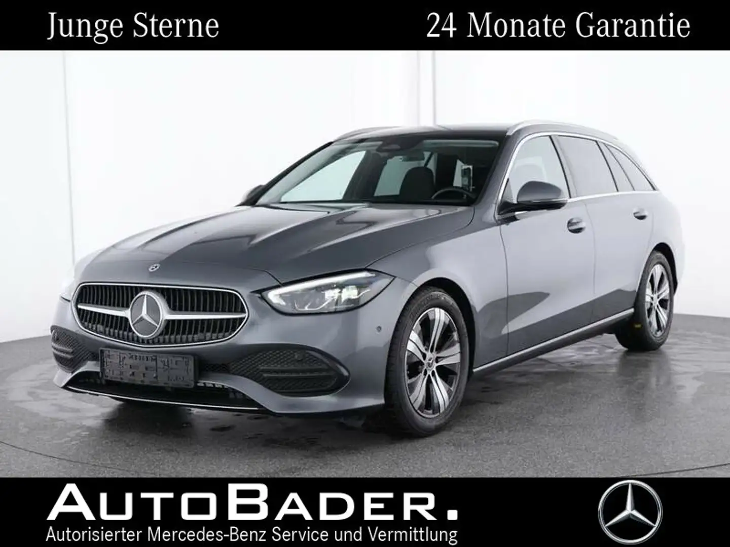Mercedes-Benz C 220 C 220 d T AVANTGARDE PSD LED AHK AssPkt RFK eHec Gris - 1