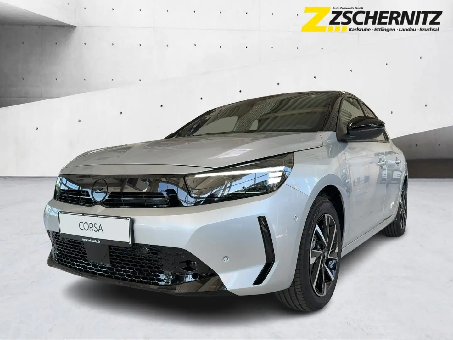 Opel Corsa F 1.2 Turbo GS LED Klimaautomatik Silber - 1