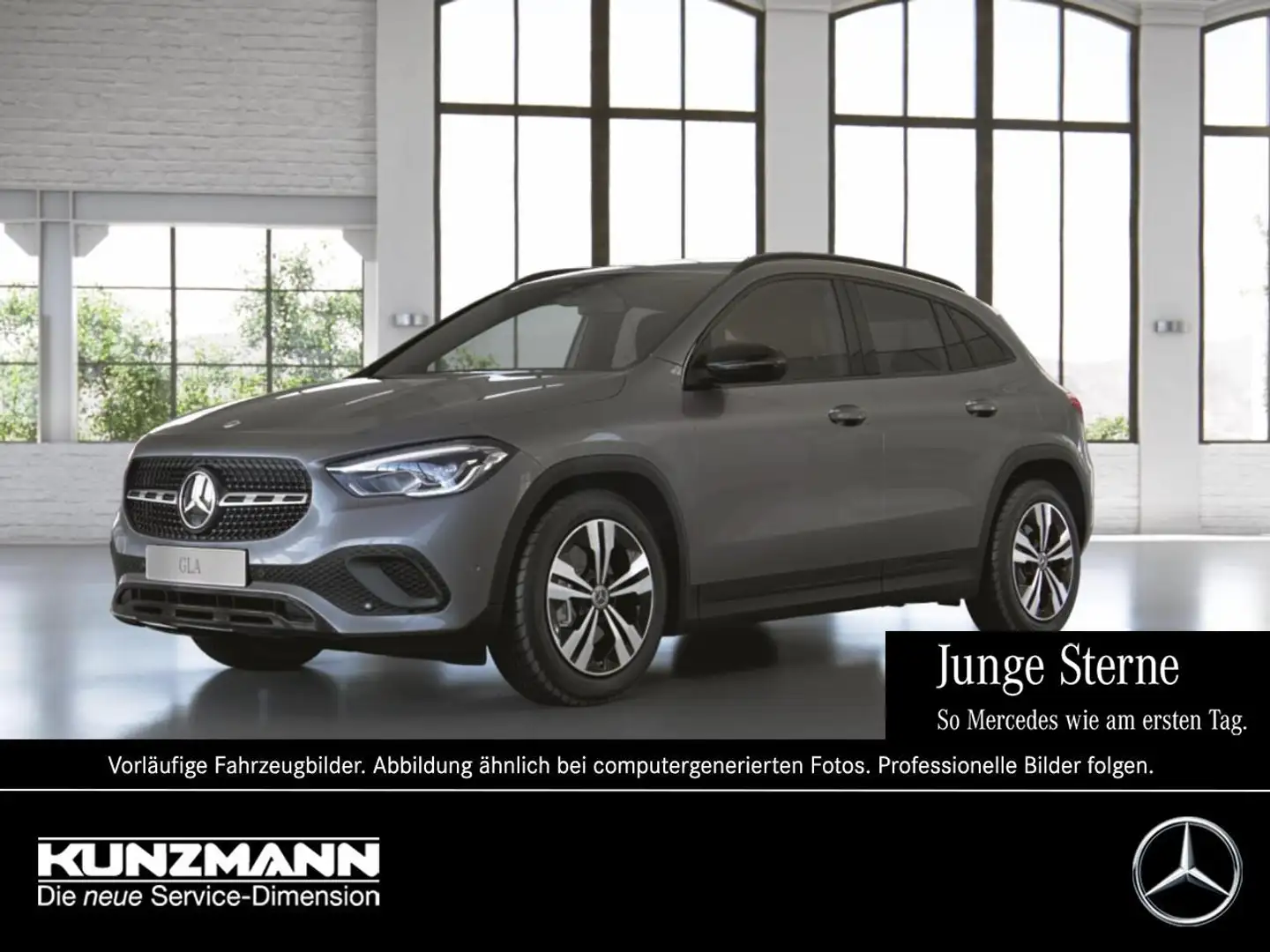 Mercedes-Benz GLA 250 4M Progressive Night Standheizung AHK Grau - 1