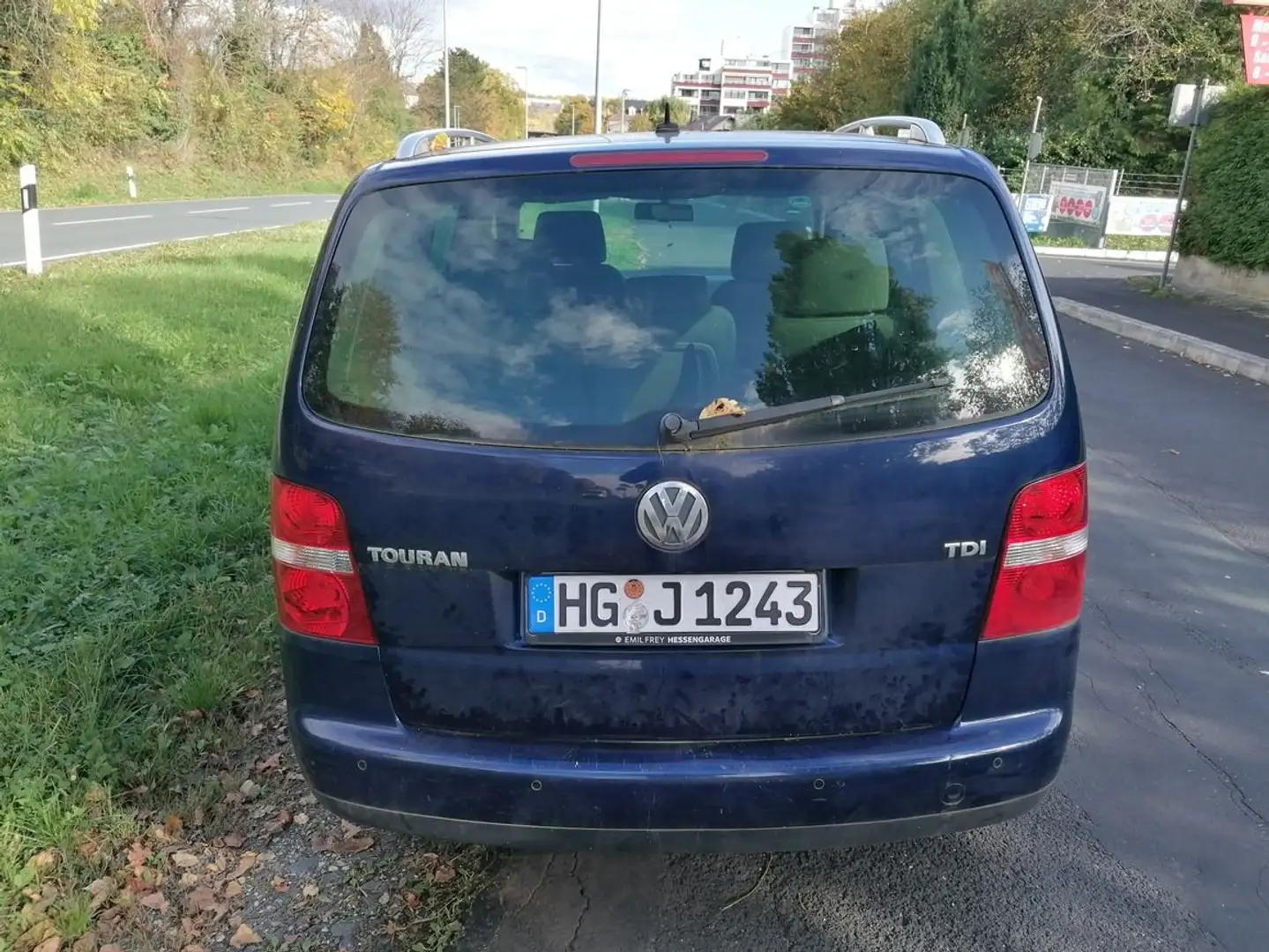 Volkswagen Touran HighlineAutom.Tü26.gutberAlus,2Hand. Blau - 2