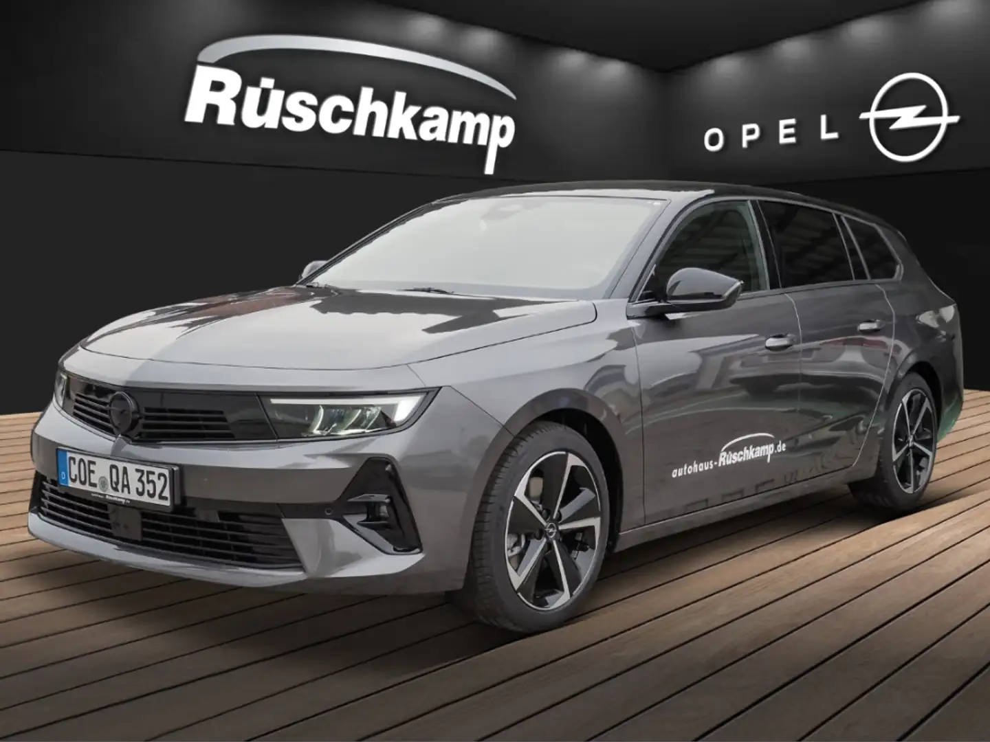 Opel Astra L Sports Tourer GS Line 1.2 Voll-LED 360-Kam RückK Grau - 1