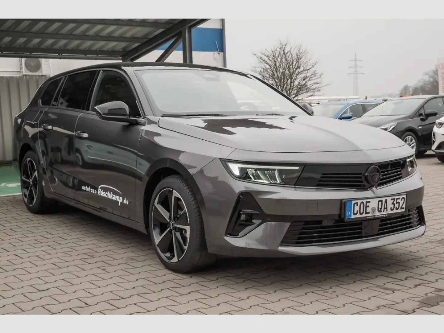 Opel Astra L Sports Tourer GS Line 1.2 Voll-LED 360-Kam RückK Grau - 2