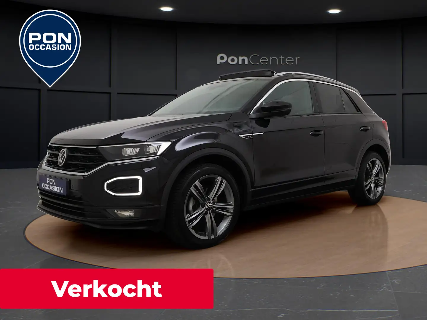 Volkswagen T-Roc 1.5 TSI 150 PK Sport | Pano Dak | R-Line | Trekhaa Noir - 1