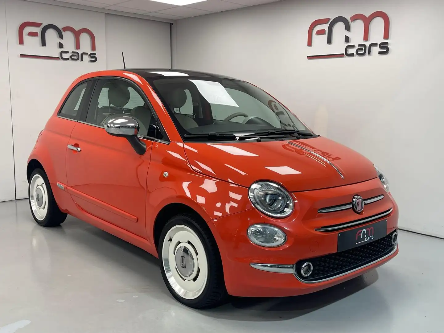 Fiat 500 1.2i  Anniversario 94.000km bwj2018 Carplay Garant Oranje - 1