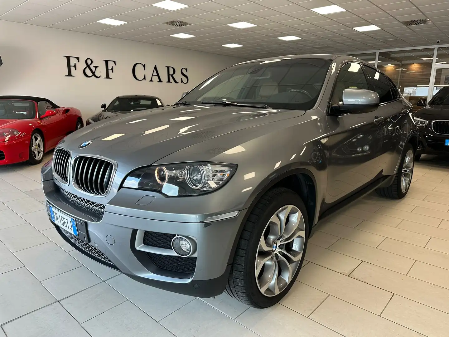 BMW X6 xdrive30d Futura auto 8m Ufficiale Italiana Gri - 1