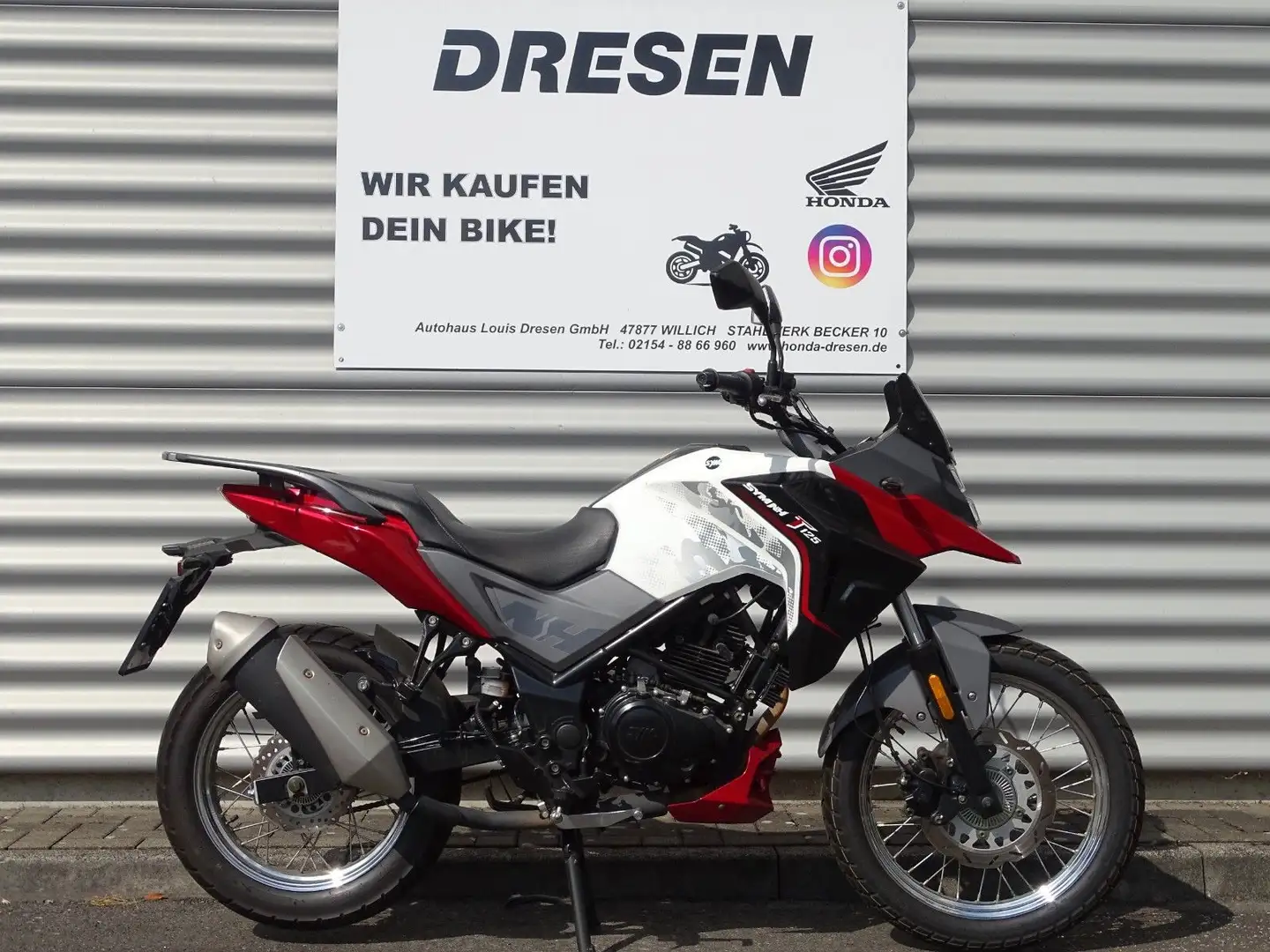 SYM NH 125 T ABS * 1. Hand * Top * 3100 KM * Weiß - 1