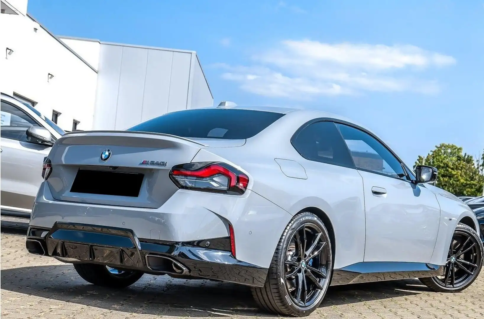 BMW 240 M240i Coupe auto Grigio - 2