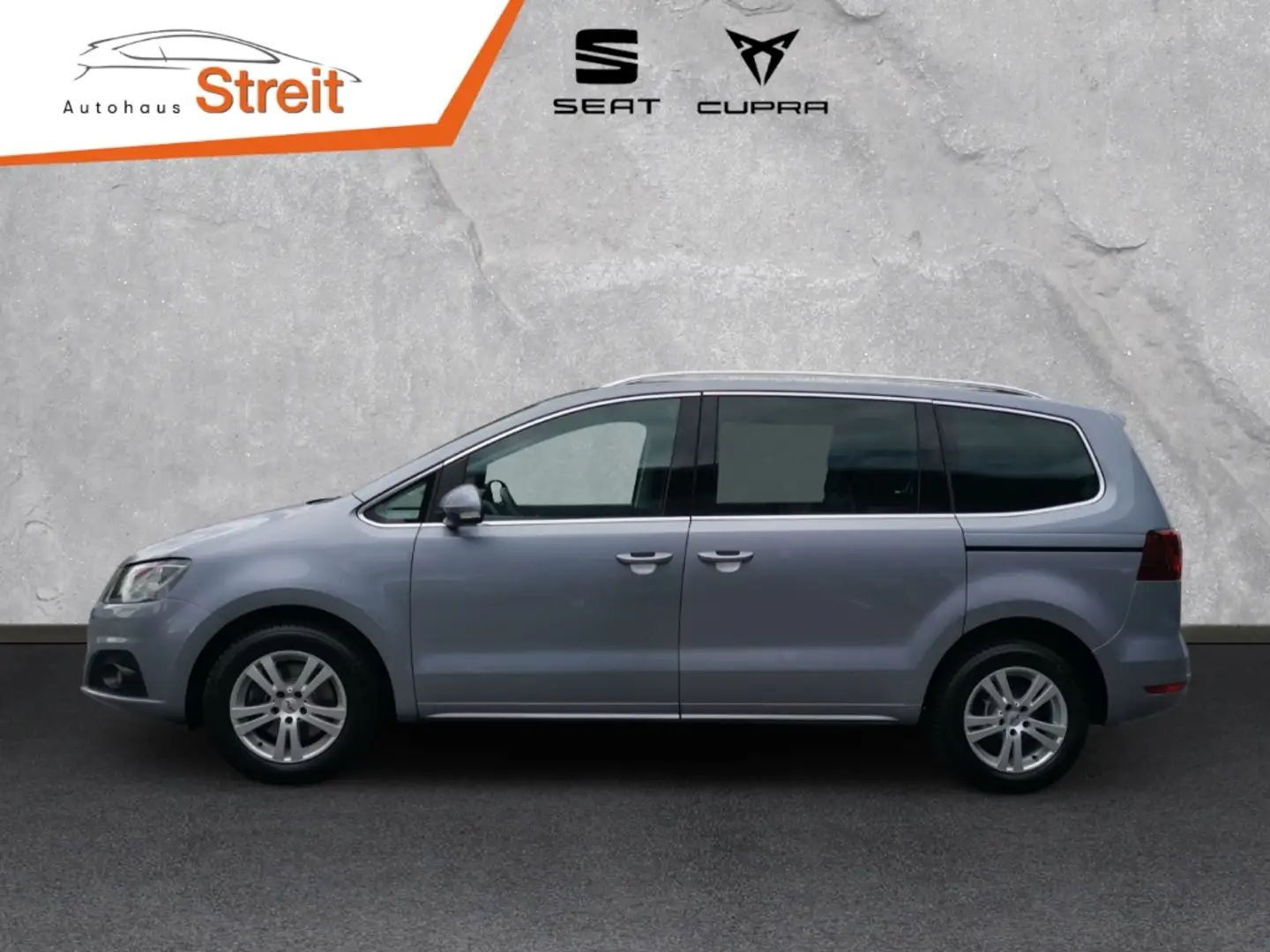 SEAT Alhambra Style 2.0 TDI 6-Gang DSG 7-Sitzer AHK-klappbar Led Silber - 2