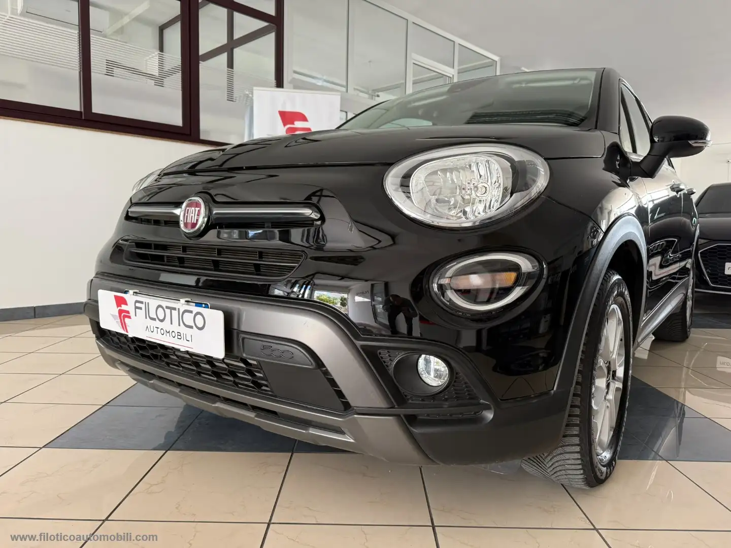 Fiat 500X 1.6 M.Jet 120 CV DCT City Cross KM 37.223 CARPLAY Schwarz - 1