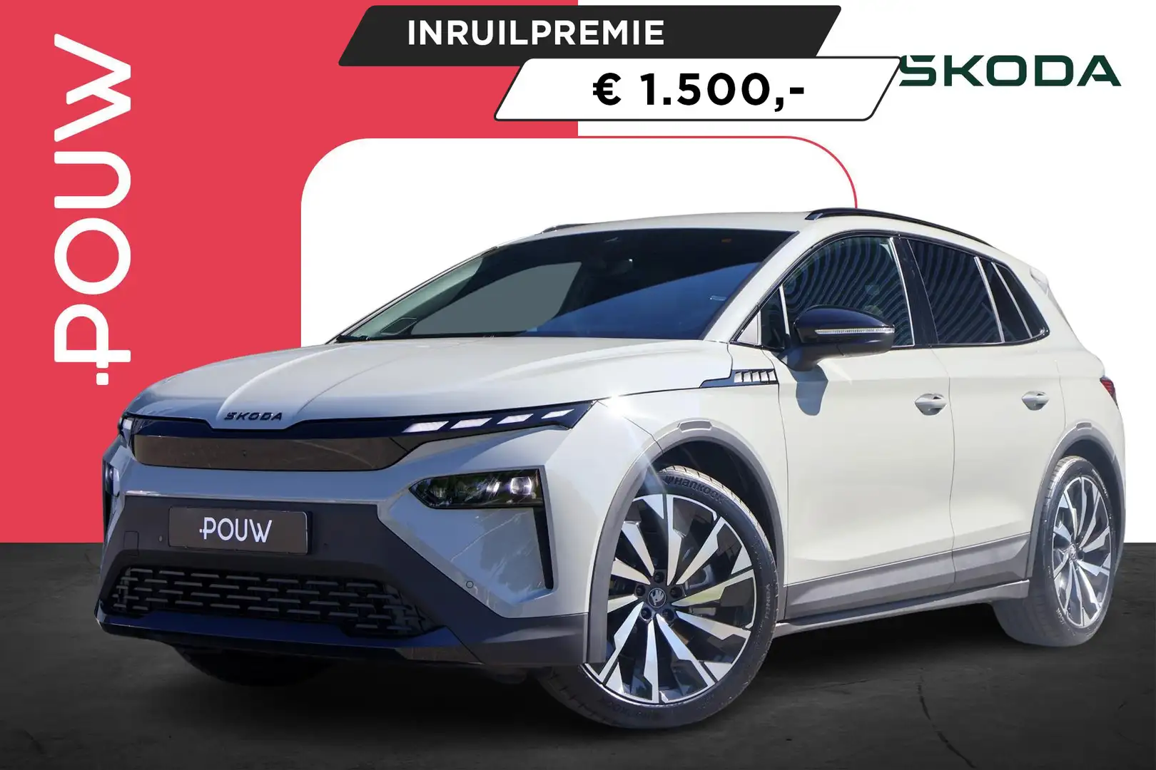 Skoda Elroq 85 286pk Sportline Edition | Trekhaak Wegklapbaar Grijs - 1
