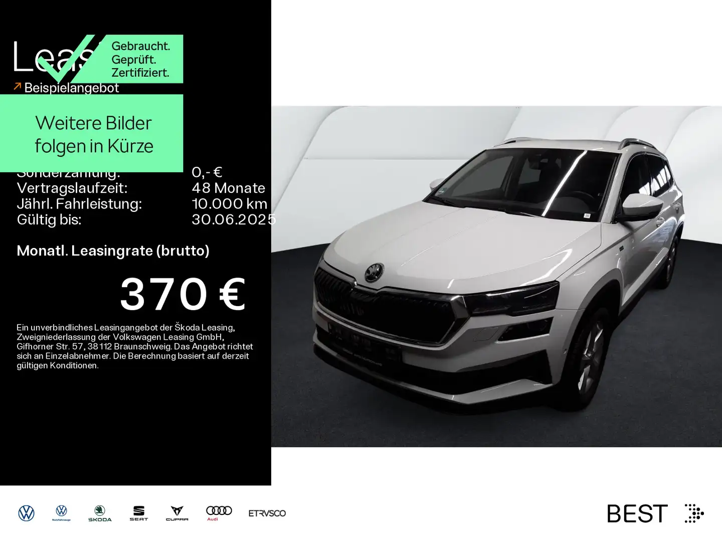 Skoda Karoq 2.0 TDI DSG SELECTION*MATRIX*KESSY*STHZG*A Weiß - 1