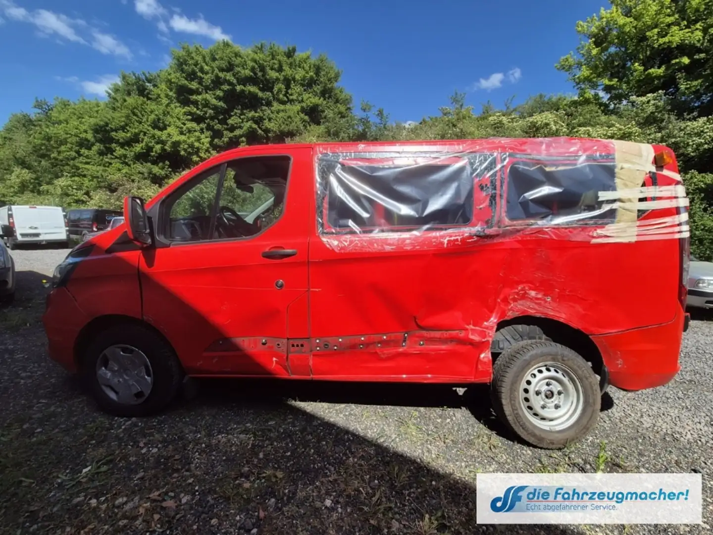 Ford Transit Custom Kombi 320 L1 *UNFALLWAGEN *3201 Rot - 2
