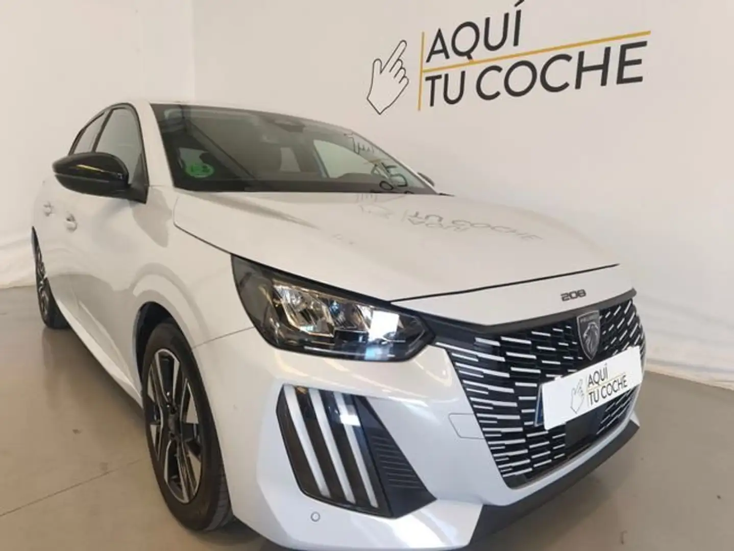 Peugeot 208 Allure Gasolina 100 Blanco - 2