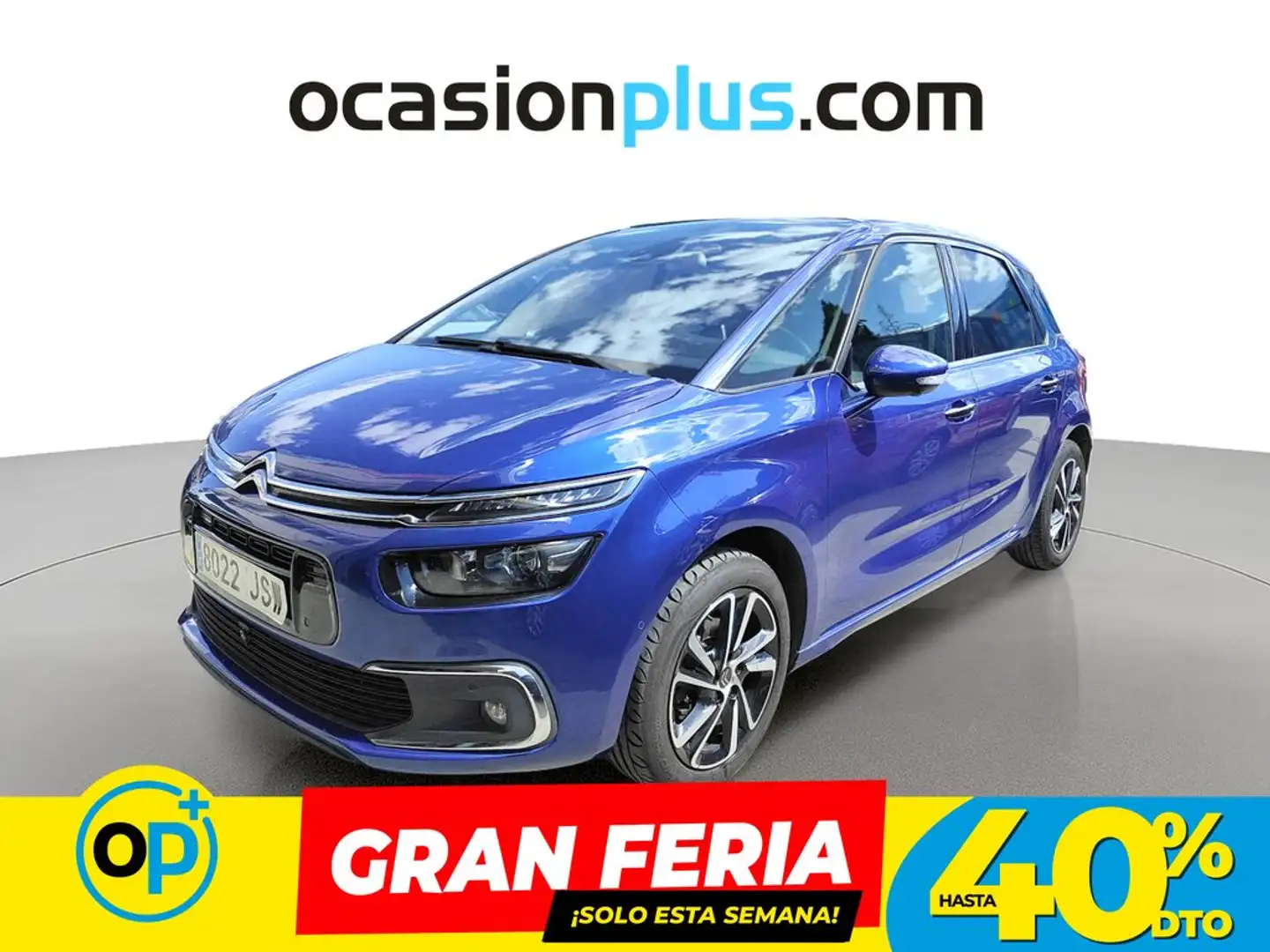 Citroen C4 Picasso 1.2 PureTech S&S EAT6 Shine 130 Azul - 1