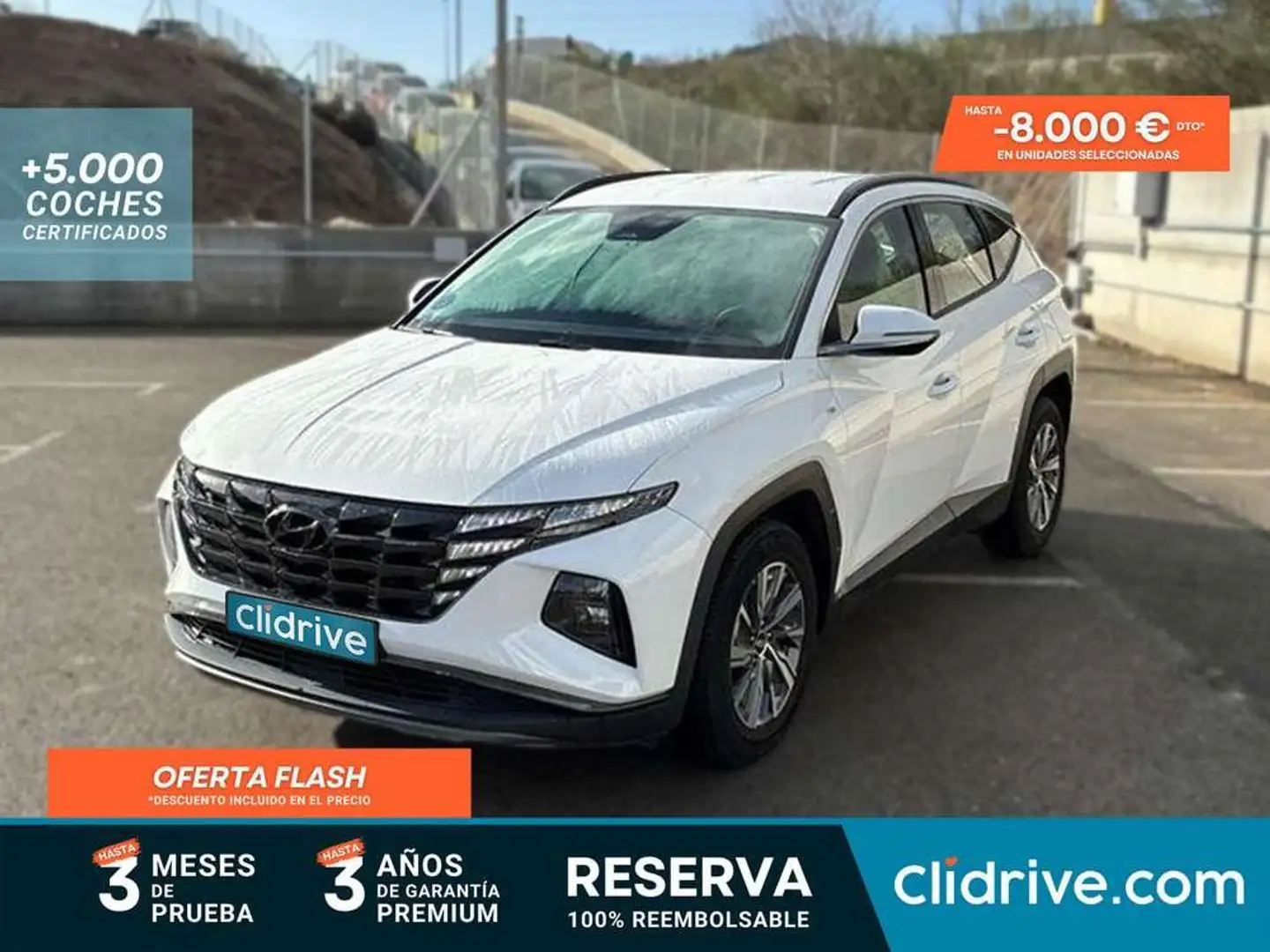 Hyundai TUCSON 1.6 CRDI 100KW (136CV) 48V MAXX DCT Blanco - 1
