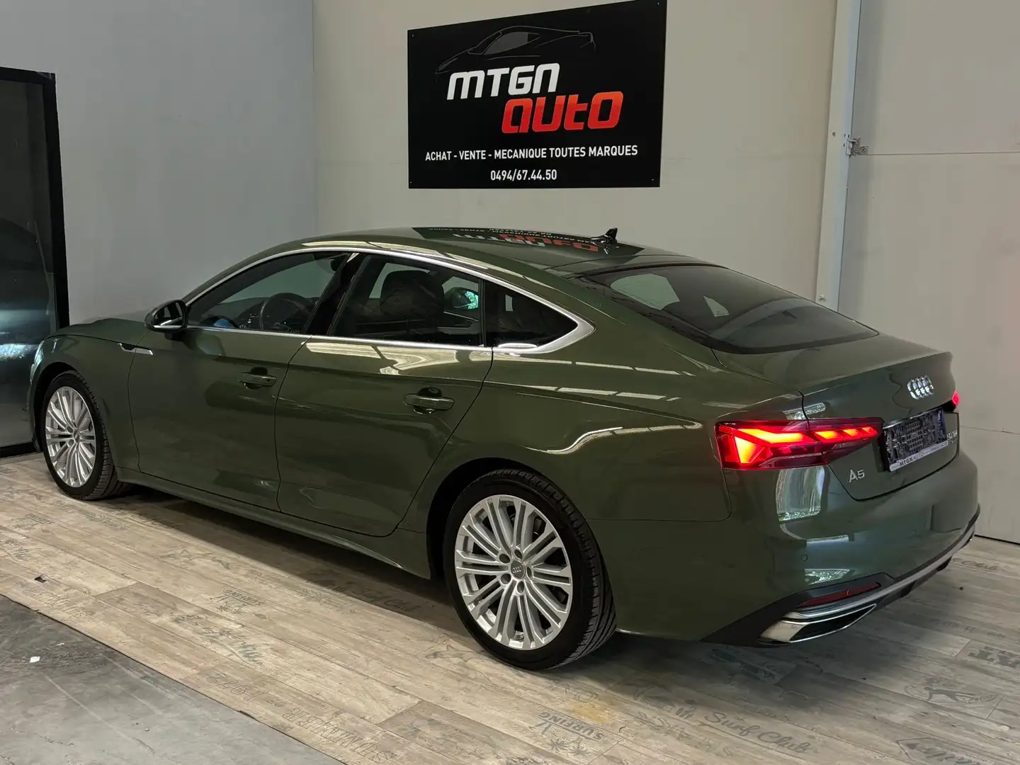 Audi A5 A5 Sportback 50 TDi Quattro Advanced Tiptronic Grün - 2