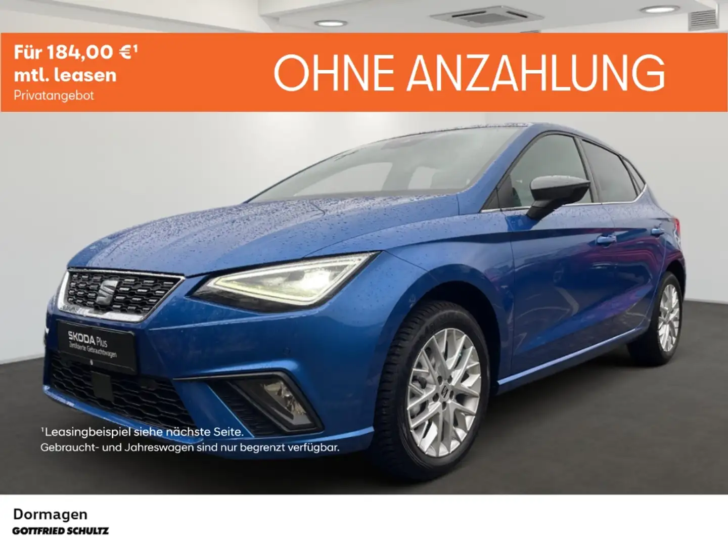 SEAT Ibiza 1.0 TSI DSG LED NAVI KAMERA Blau - 1