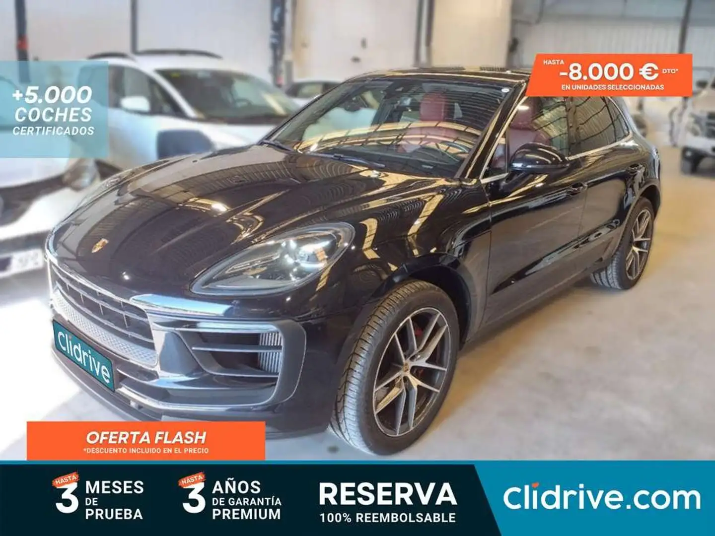 Porsche Macan S Aut. Negro - 1