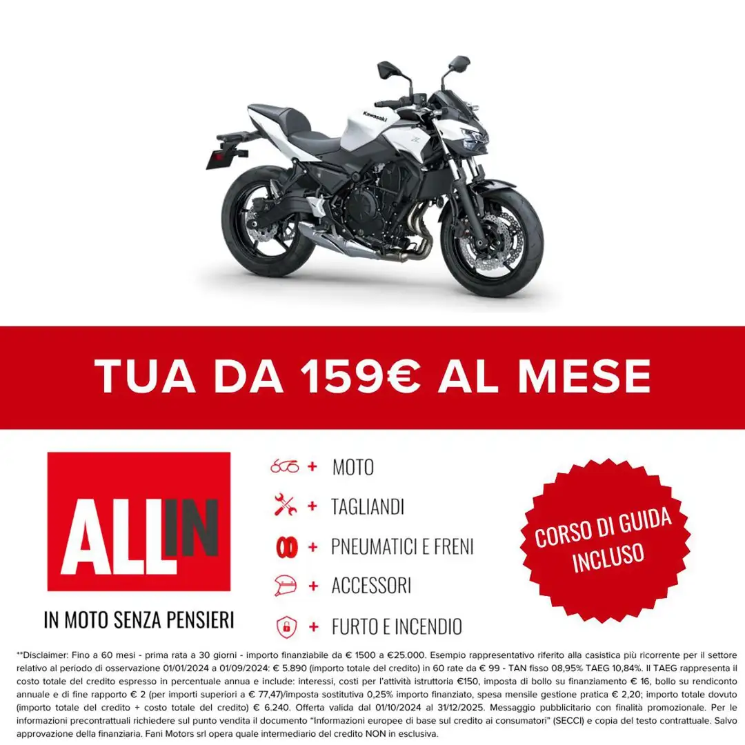 Kawasaki Z 650 . Bianco - 2