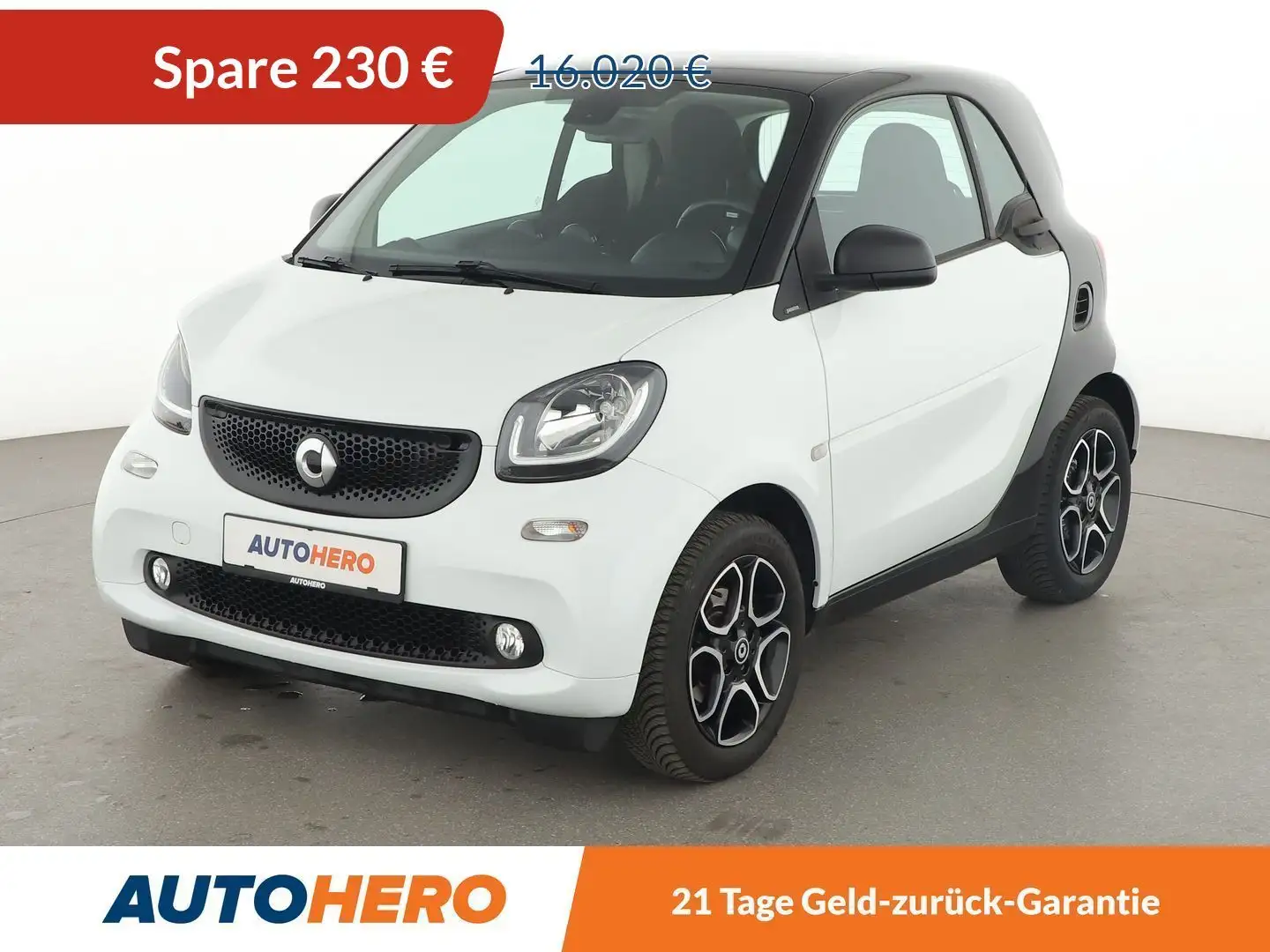 smart forTwo 0.9 Turbo Basis passion Aut. *TEMPO*LIMITER* Weiß - 1