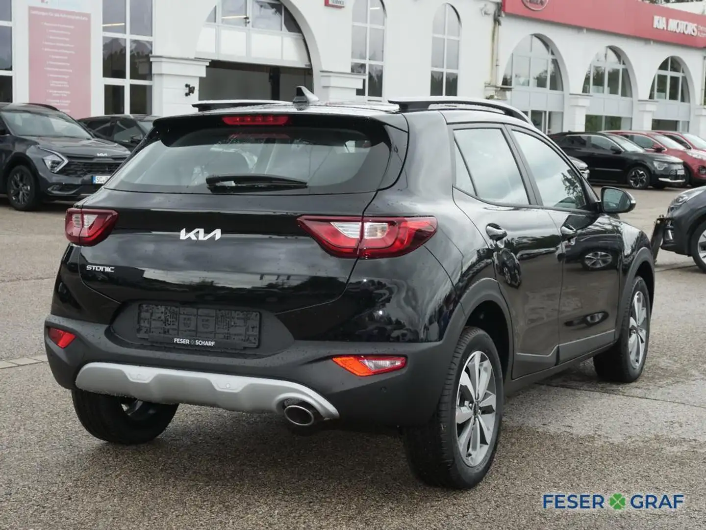 Kia Stonic 1.0T 100 DCT VISION LED-Paket Navi Kamera Noir - 2