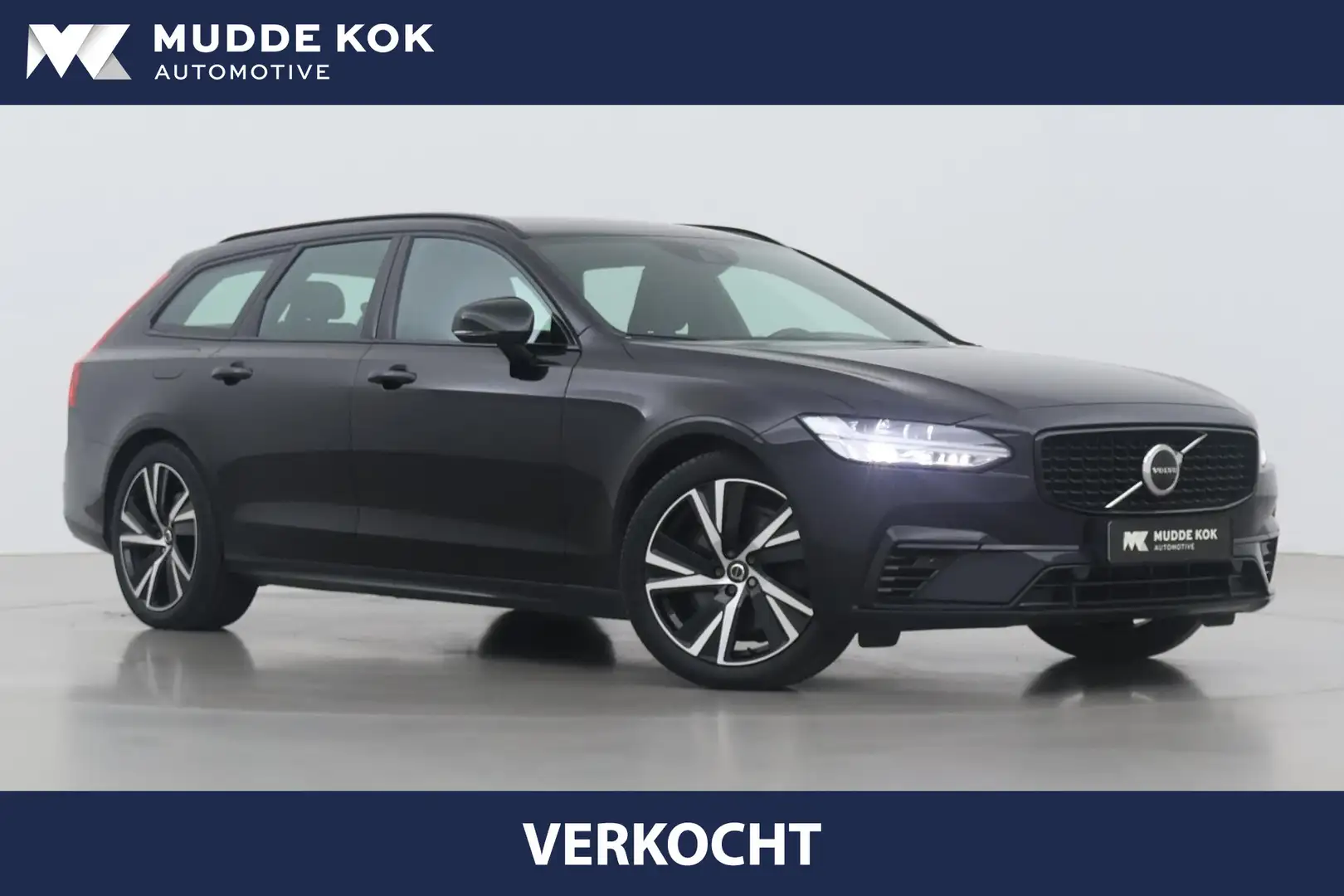 Volvo V90 T6 AWD R-Design VERKOCHT Zwart - 1