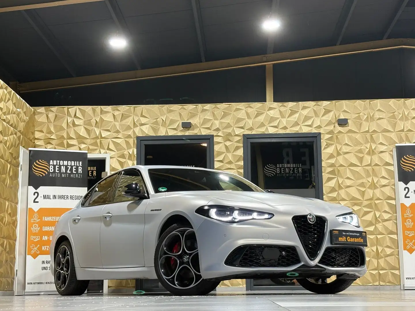 Alfa Romeo Giulia Competizione Q4/APPLE/KAMERA/MEMORY/NAVI/ Argent - 1