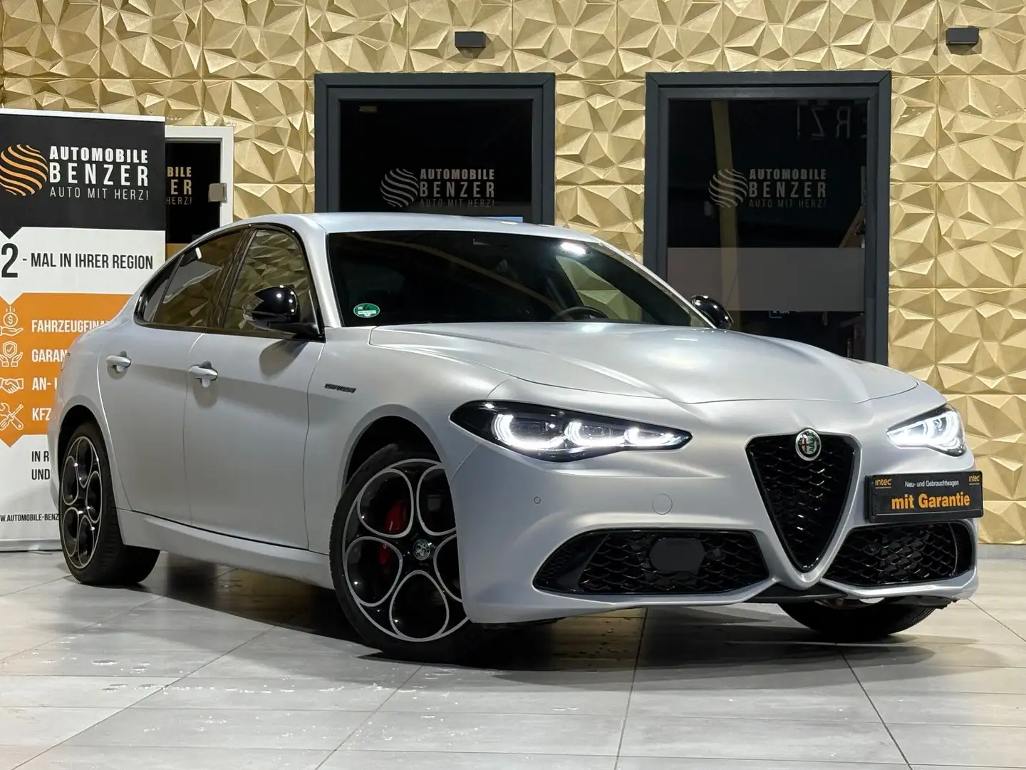 Alfa Romeo Giulia Competizione Q4/APPLE/KAMERA/MEMORY/NAVI/ Argent - 2