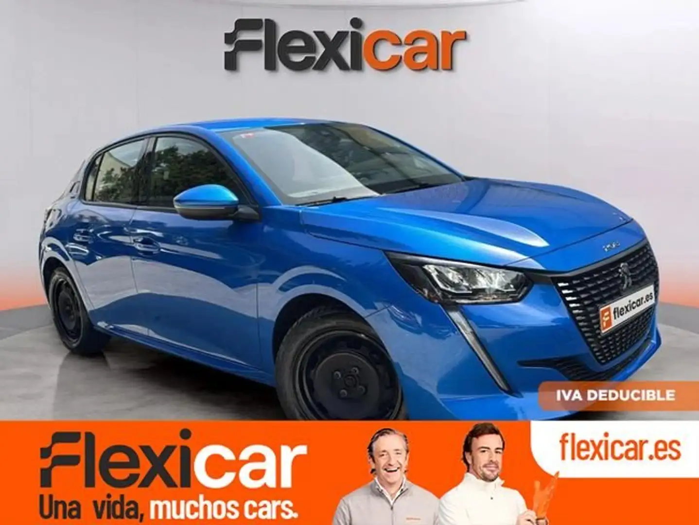Peugeot 208 PureTech+73kW+%28100CV%29+Allure+Pack Bleu - 1