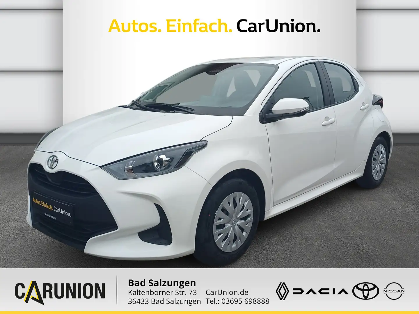 Toyota Yaris 1,5 CVT Comfort 1,5 CVT Comfor Blanc - 1