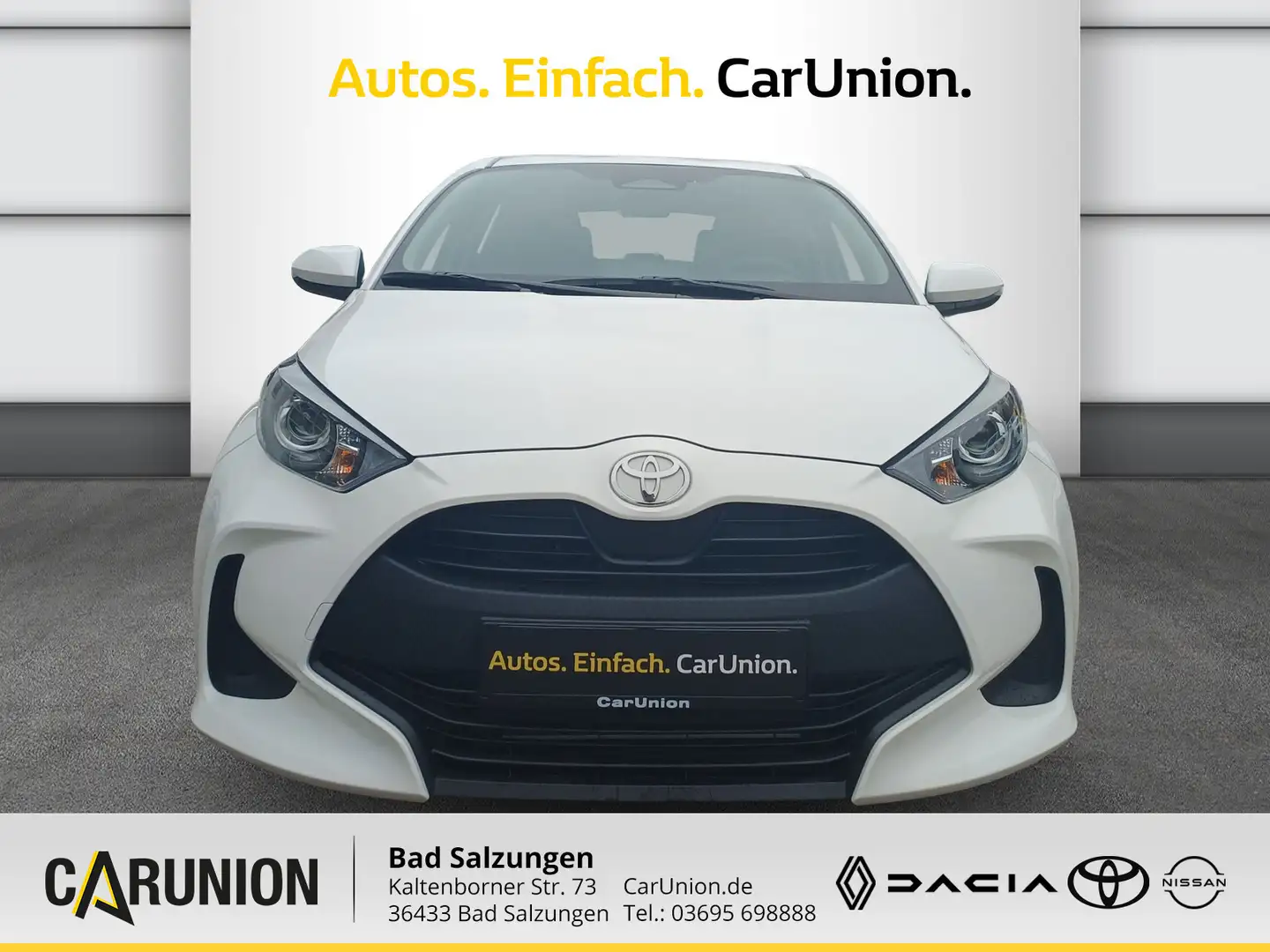 Toyota Yaris 1,5 CVT Comfort 1,5 CVT Comfor Blanc - 2