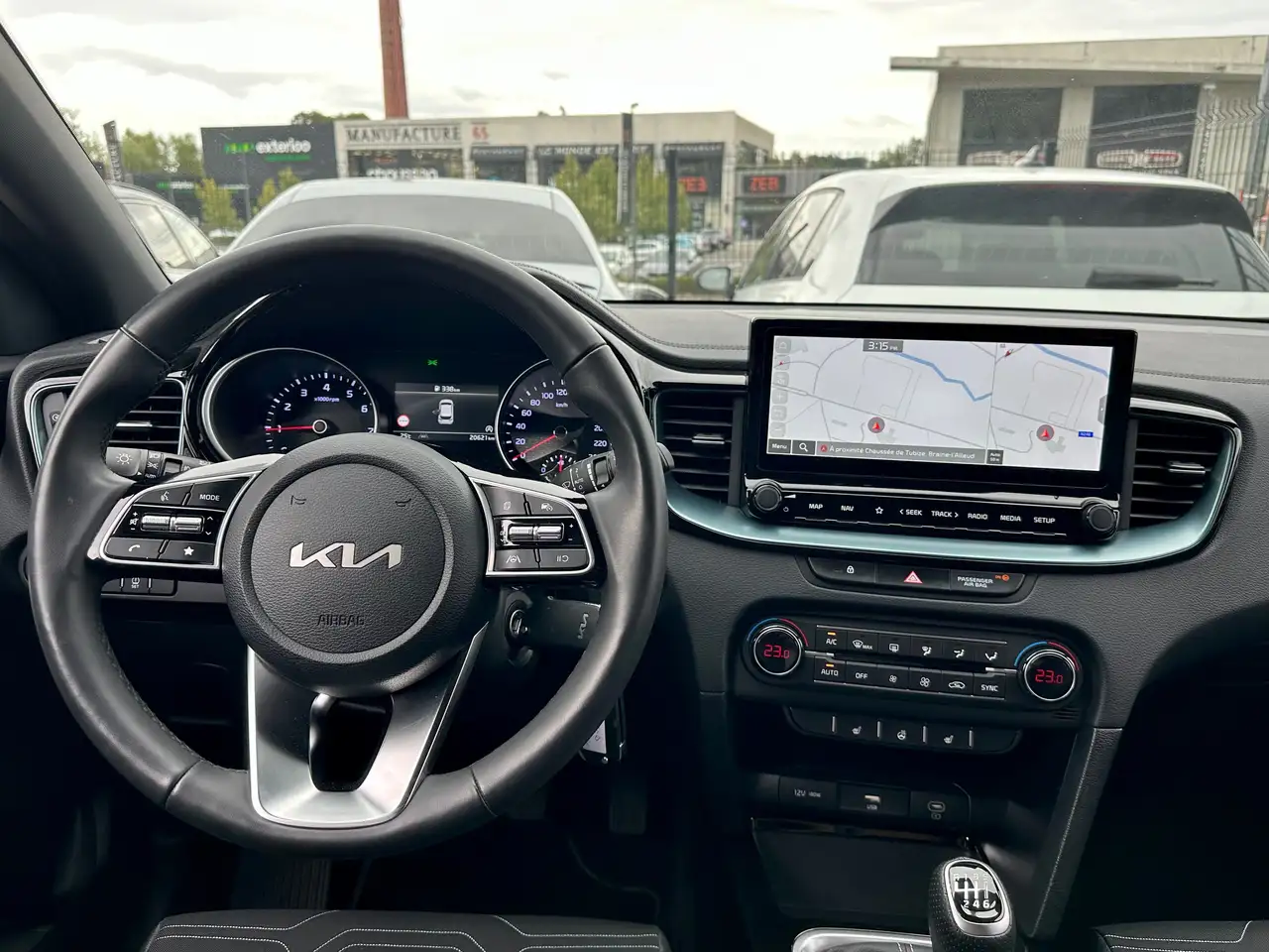 Kia Ceed 1.0*FULL BLACK*EXCELLENT ETAT*1ER PROP*CAM*SIEGE/VOLANT CHAUFFANT*CARPLAY*GARANTIE KIA 2032*, миниатюра 20