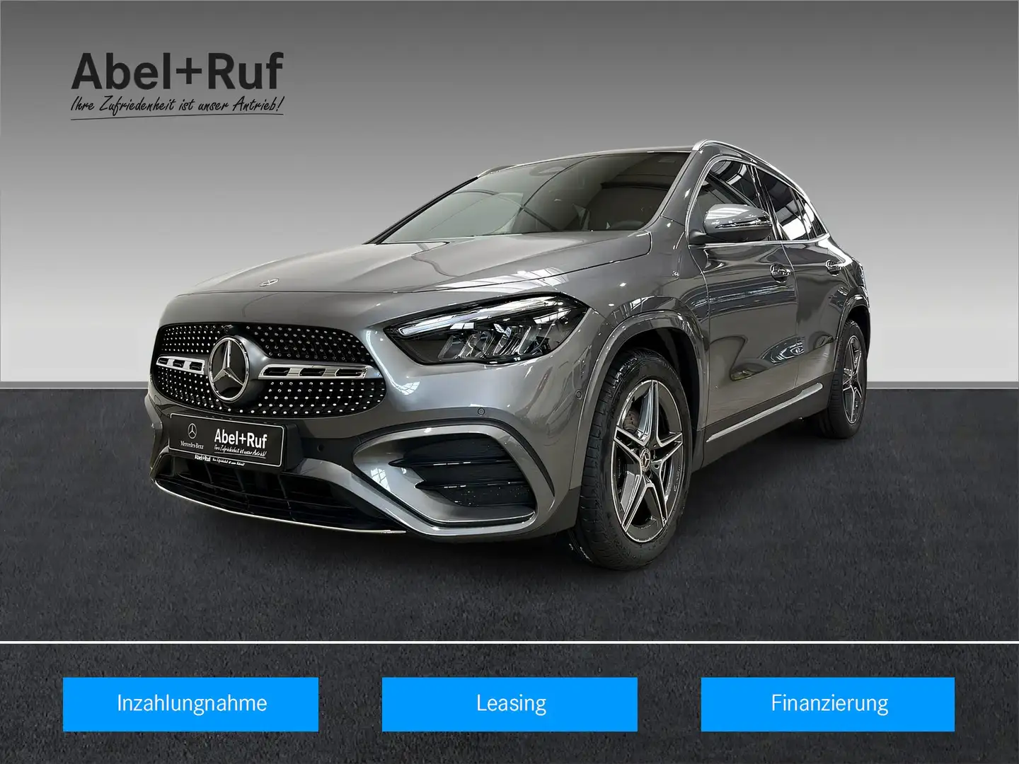 Mercedes-Benz GLA 200 d AMG+LED+CarPlay+Ambiente+TotW+AHK+360° Grau - 1